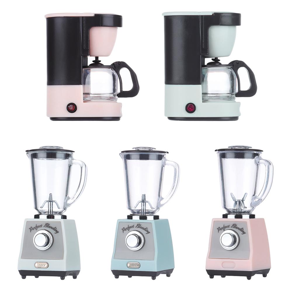 Kitchen Appliances List - เครื่องชงกาแฟขนาดเล็ก1:12จำลองพลาสติกเครื่องสกัดน้ำผลไม้ขนาดเล็กบ้านตุ๊กตาเฟอร์นิเจอร์ตกแต่งบ้านตุ๊กตา