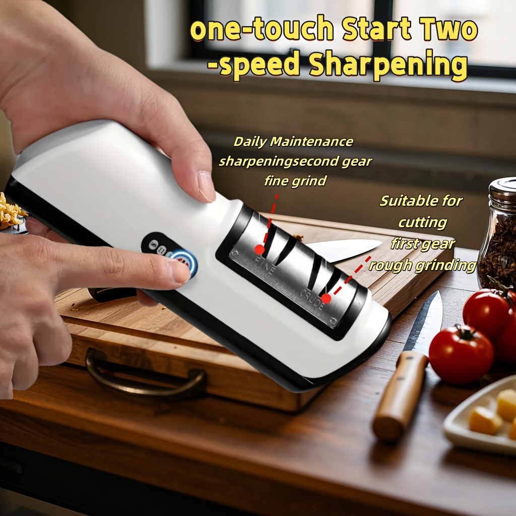 Kitchen Appliances List - เครื่องใช้ในบ้านครัวมีดไฟฟ้า Sharpener มัลติฟังก์ชั่อัตโนมัติ Professional มีดไฟฟ้า Sharpener