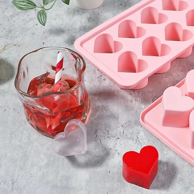 1 ชิ้นแม่พิมพ์น้ำแข็งรูปหัวใจม - Kitchen Appliances Best บทวิจารณ์และราคา