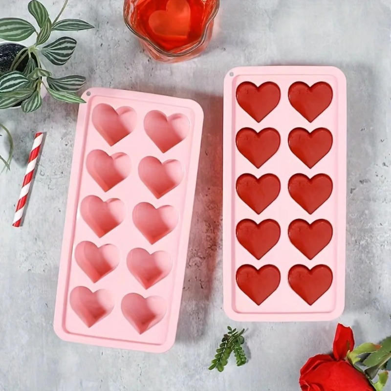 1 ชิ้นแม่พิมพ์น้ำแข็งรูปหัวใจม - Kitchen Appliances Best บทวิจารณ์และราคา