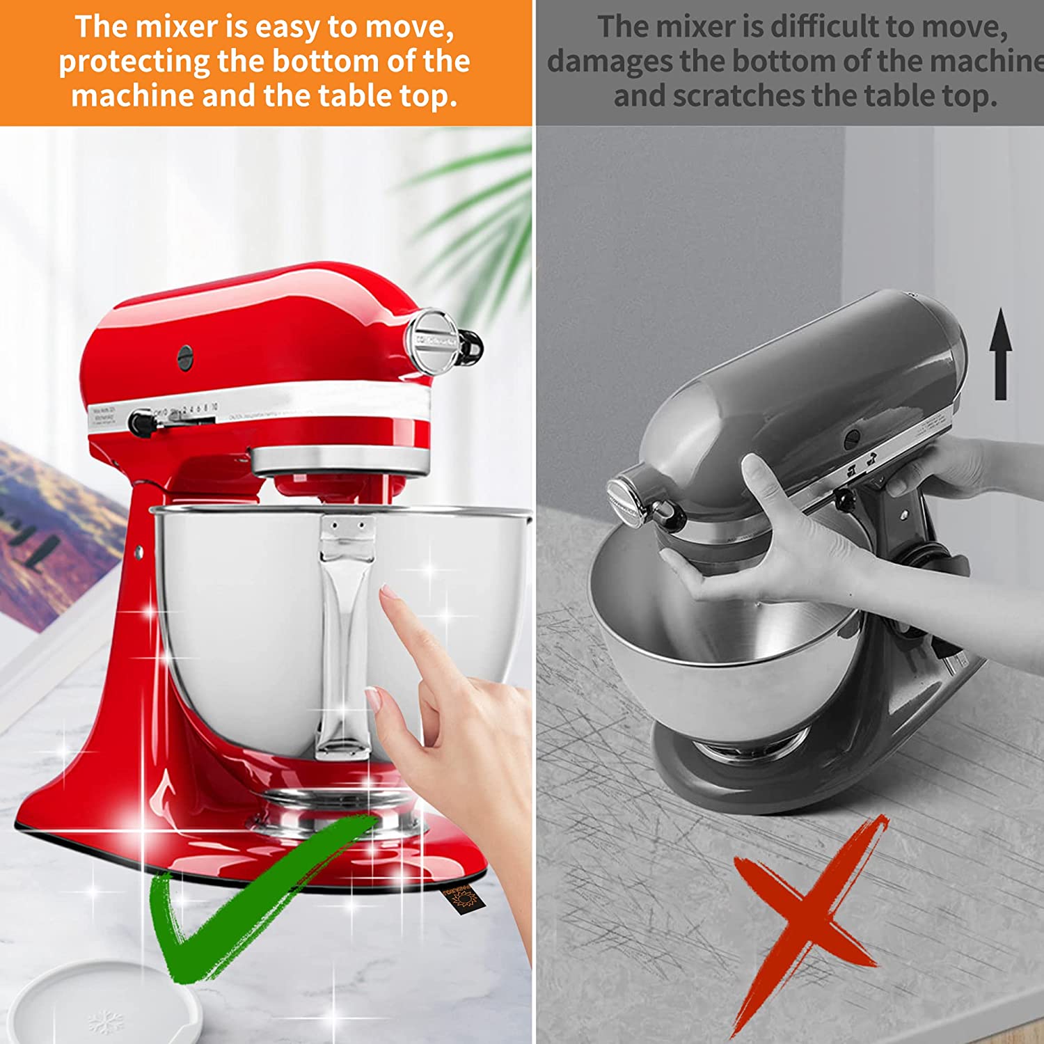 แผ่นเลื่อนสําหรับเครื่องผสม Ki - Kitchen Appliances List บทวิจารณ์และราคา