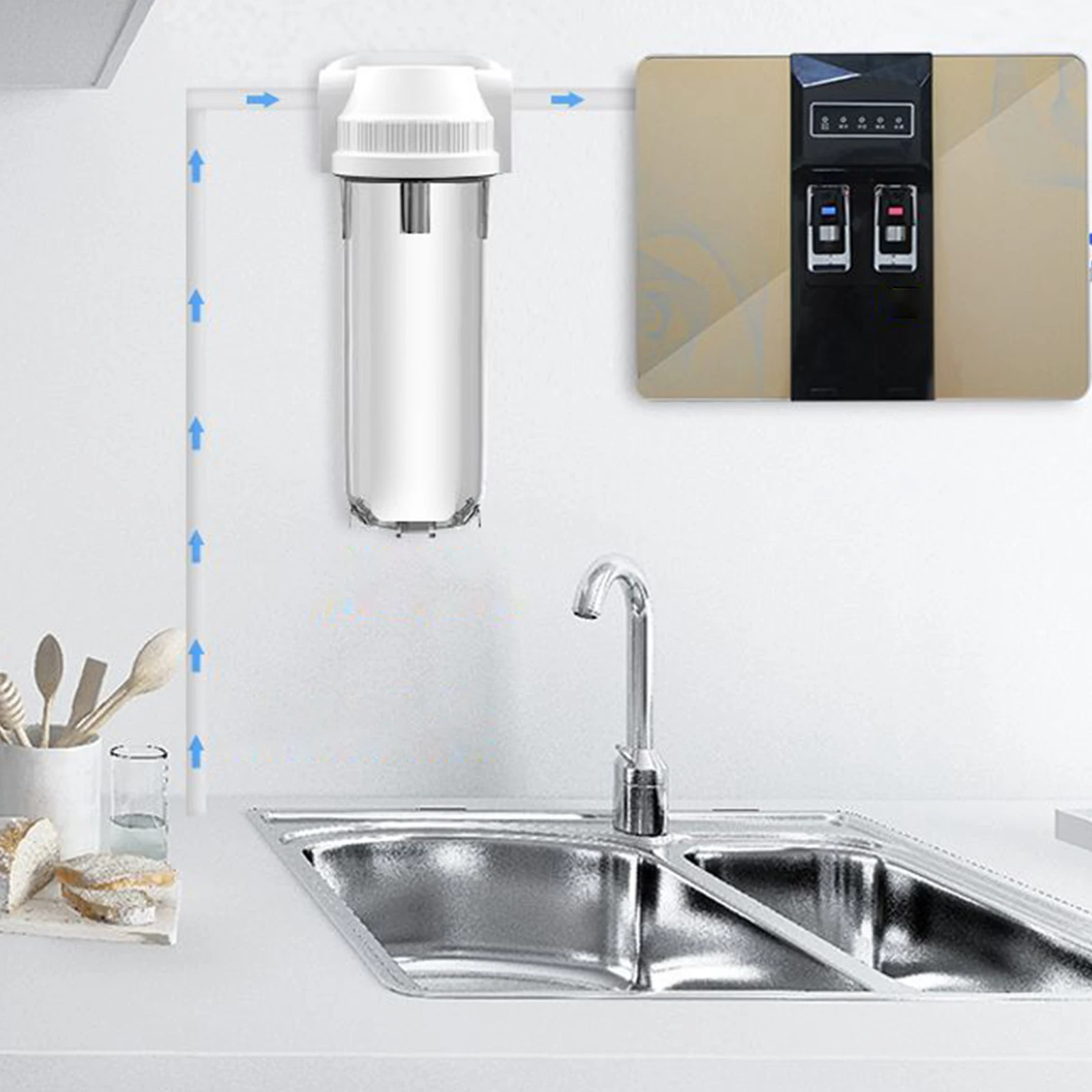 ตัวกรองขวดขนาด 10 นิ้ว, ตัวกรอ - Kitchen Appliances List บทวิจารณ์และราคา