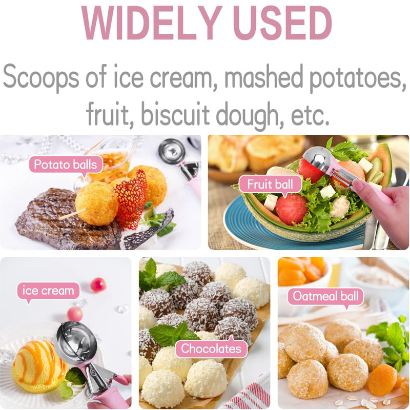 สแตนเลสสตีลไอศกรีม Scooper Mul - Kitchen Appliances Best บทวิจารณ์และราคา