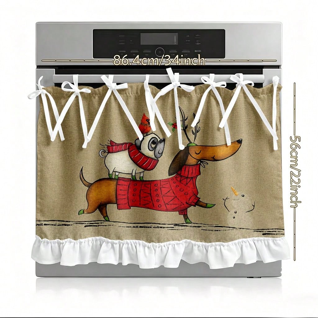 ผ้าคลุมเตาในครัว 1 ชิ้น, ผ้าม่ - Kitchen Appliances Oven บทวิจารณ์และราคา