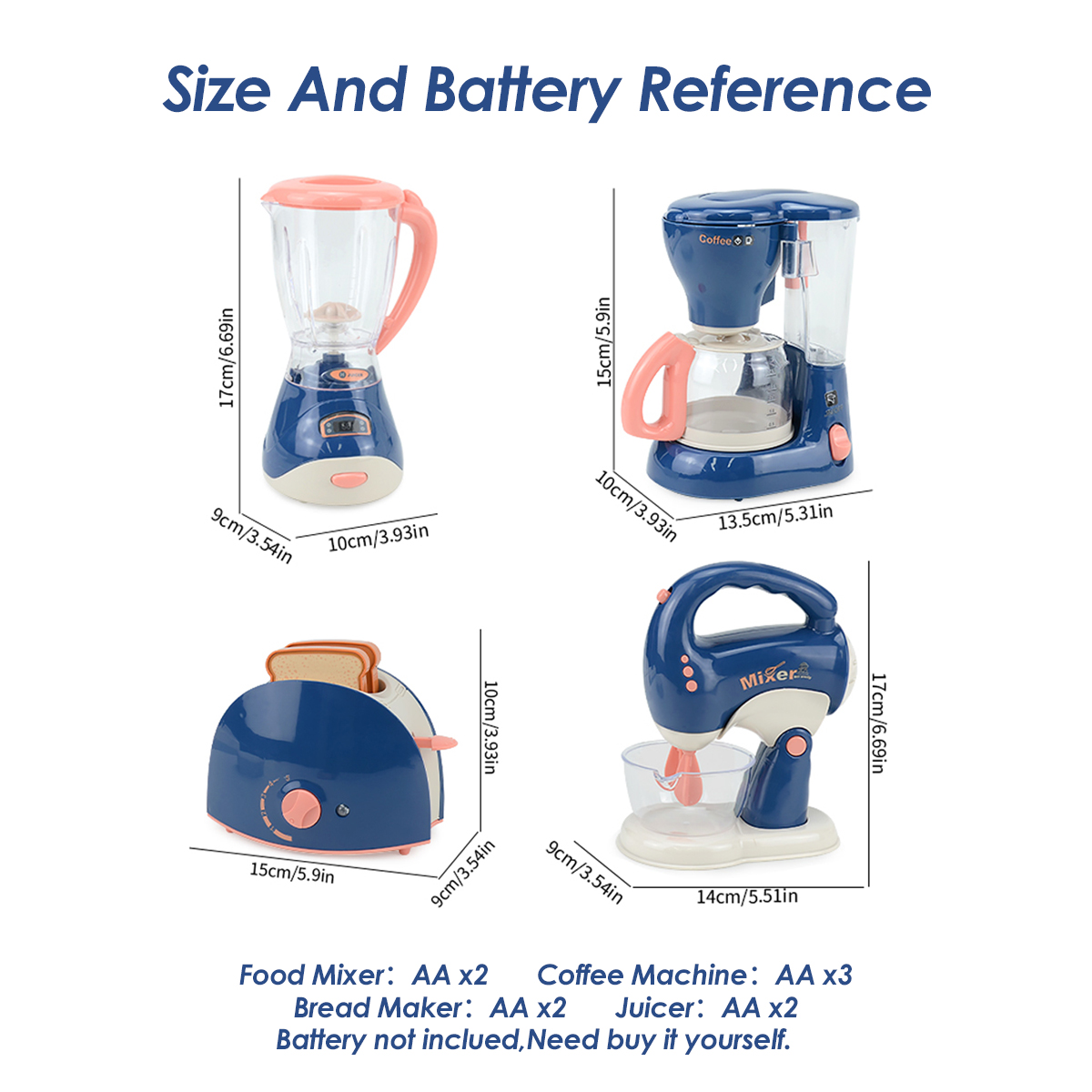 ของเล่นเครื่องใช้ในบ้าน,ของเล่ - Kitchen Appliances List บทวิจารณ์และราคา