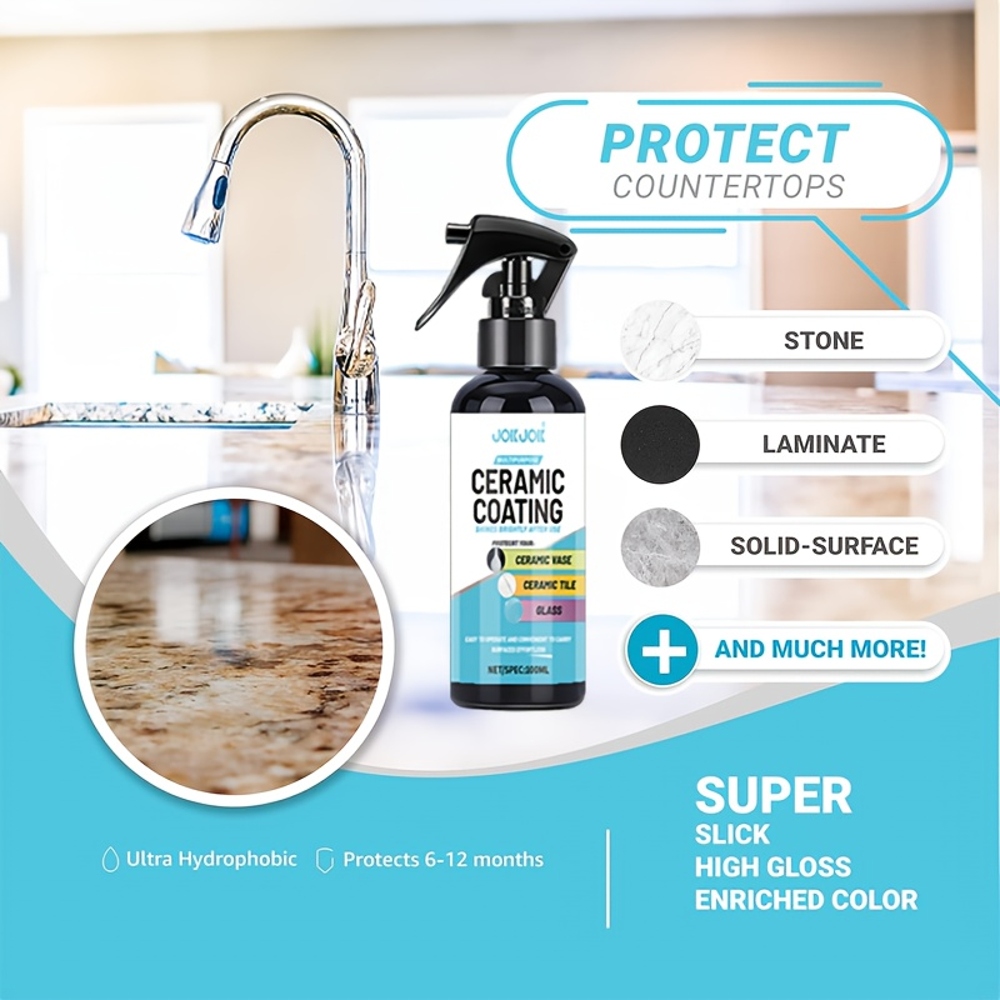 ชุดสเปรย์เคลือบเซรามิก - เงางา - Kitchen Appliances Bath บทวิจารณ์และราคา
