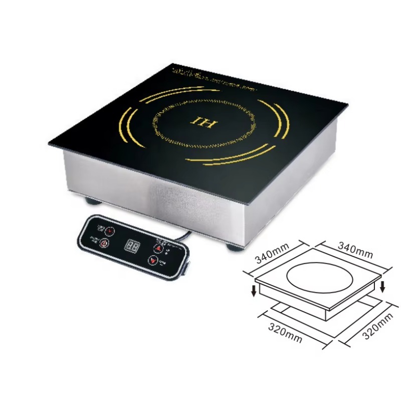 เตาไฟฟ้าอินดักชันแบบซ่อนพร้อมแ - Kitchen Appliances Electric Stove บทวิจารณ์และราคา