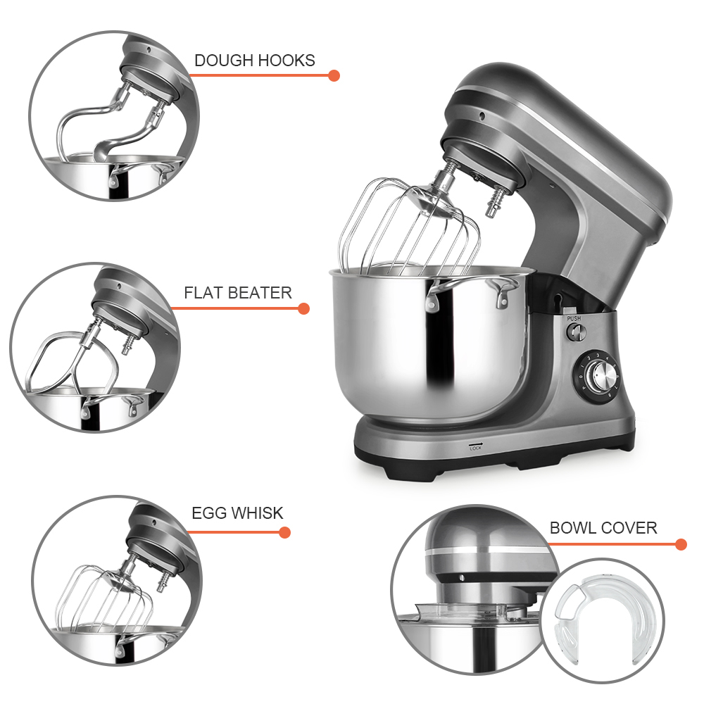 เครื่องผสมอาหารไฟฟ้าขนาดใหญ่ 1 - Kitchen Appliances Are บทวิจารณ์และราคา
