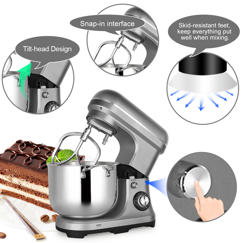 เครื่องผสมอาหารไฟฟ้าขนาดใหญ่ 1 - Kitchen Appliances Are บทวิจารณ์และราคา