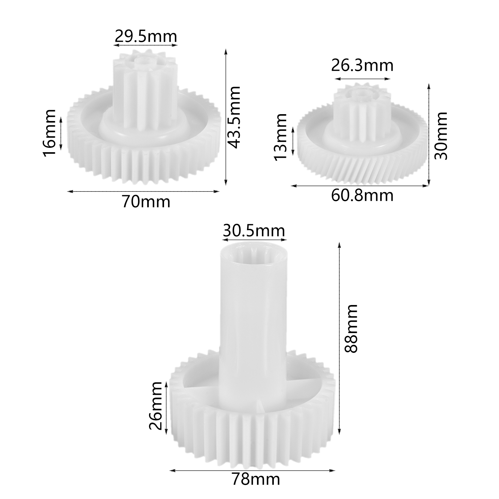3 pcs/1 ชุดเครื่องบดเนื้อเกียร - Kitchen Appliances Bosch บทวิจารณ์และราคา