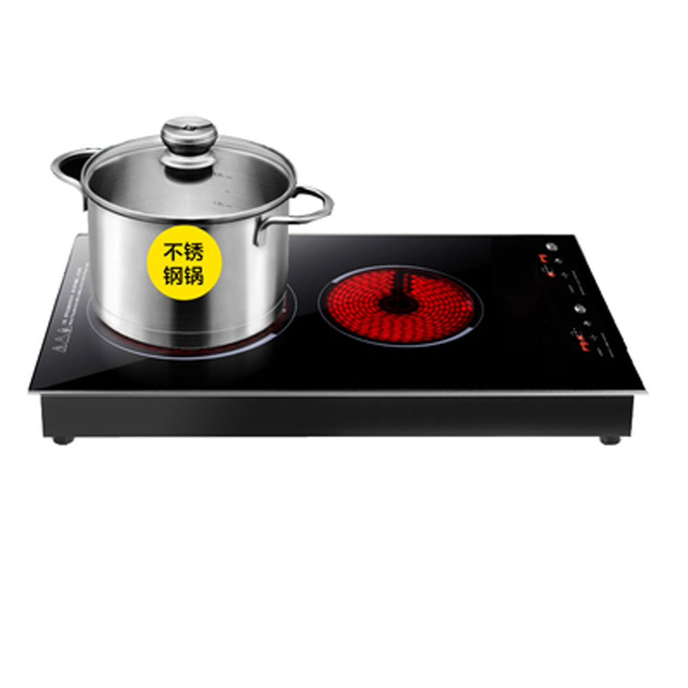 เตาไฟฟ้าแบบคู่ เตาเซรามิก เตาแ - Kitchen Appliances Electric Stove บทวิจารณ์และราคา